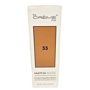 The Crème Shop #33 Korean Makeup Match Made Luminous Liquid Foundation